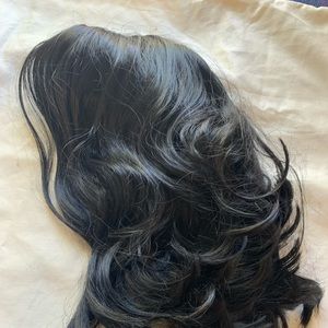 Women’s black a line wig